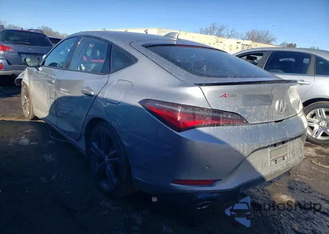 2024 Acura Integra A-Spec Tech z USA, uszkodzony, nr VIN 19UDE4H66RA011290